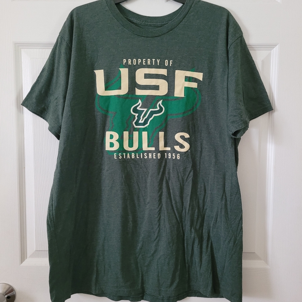 Rivalry Threads Green USF Bulls Tee XXL